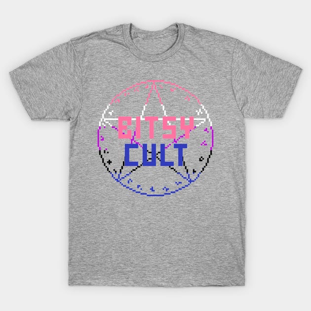 Genderfluid Bitsy Cult T-Shirt by le_onionboi